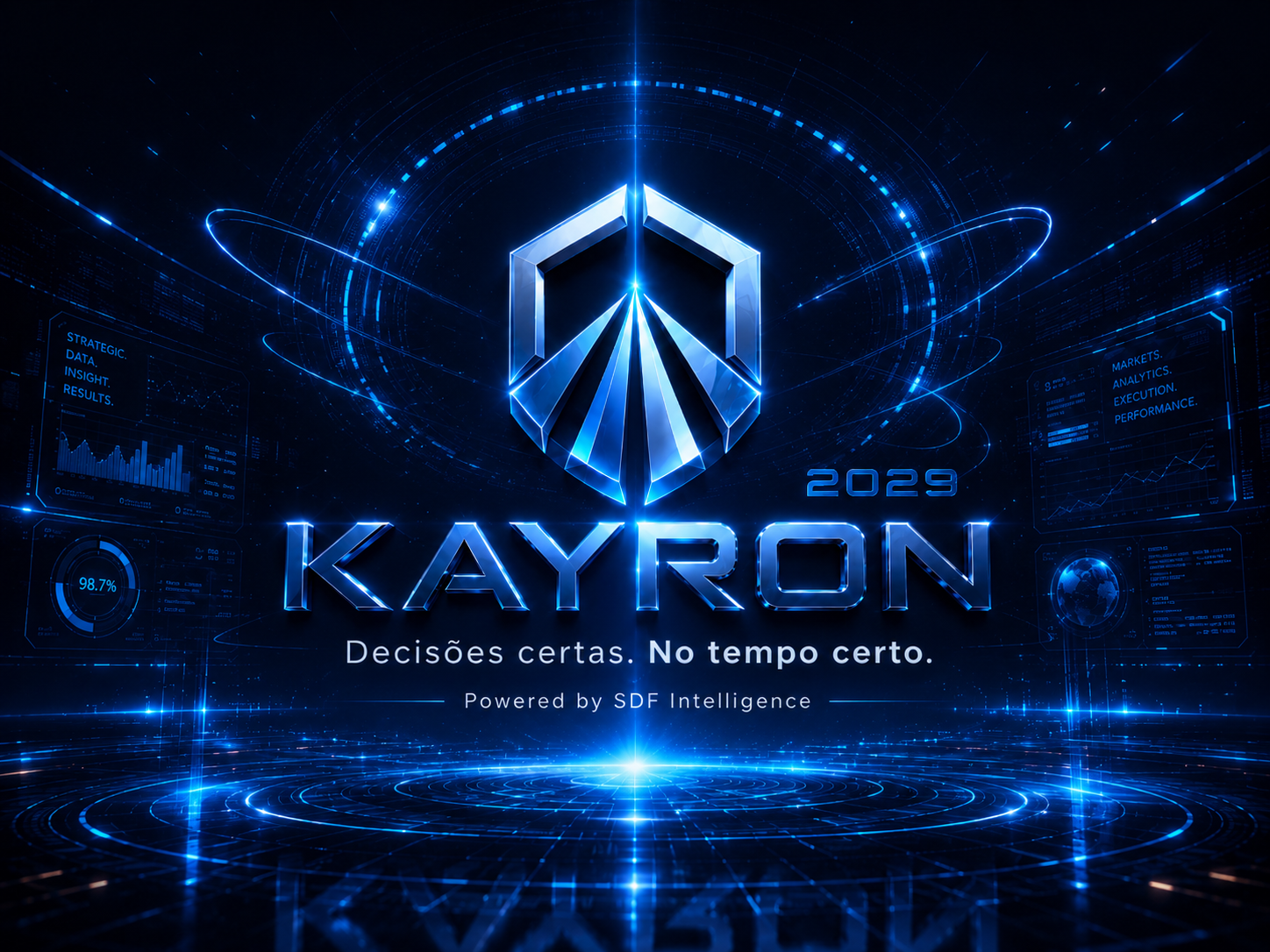 Logo oficial KAYRON 2029